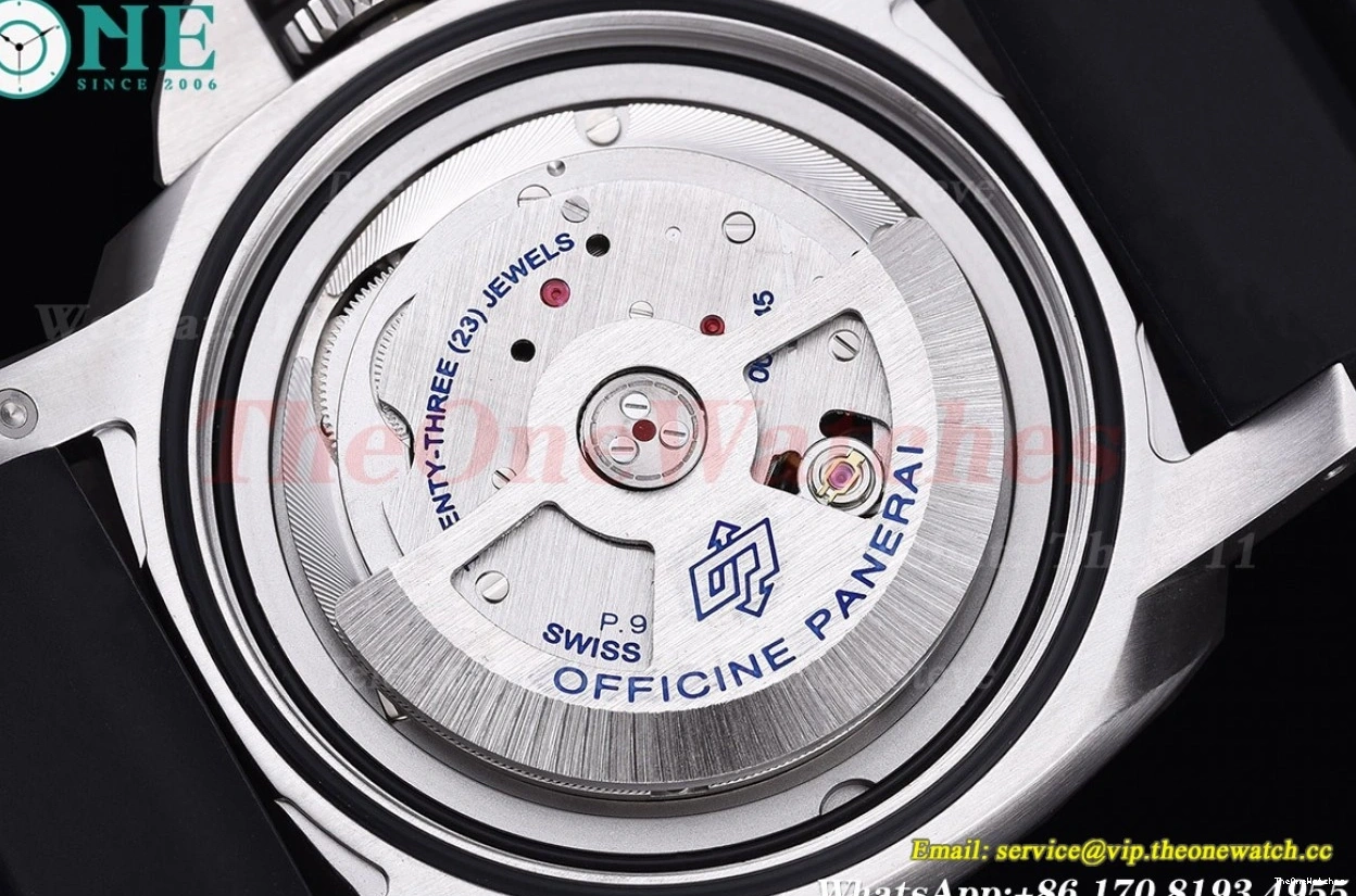 SS TTF PAM1229 P900 black Submersible RU Dial 44mm 0109